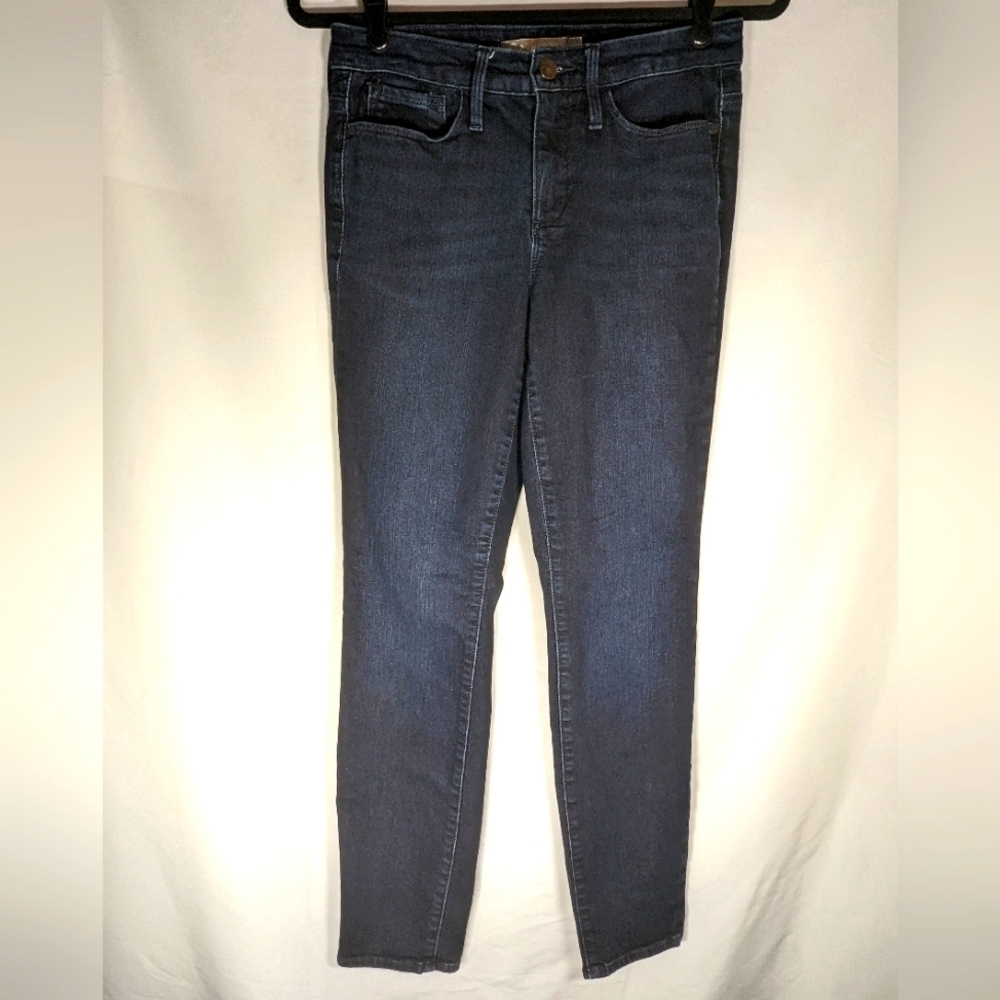 Athleta Women's Sculptex Skinny Blue Overdye Wash Size 6